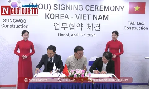 TAD E&C (Việt Nam) và SungWoo ID (Hàn Quốc) ký thoả thuận hợp tác