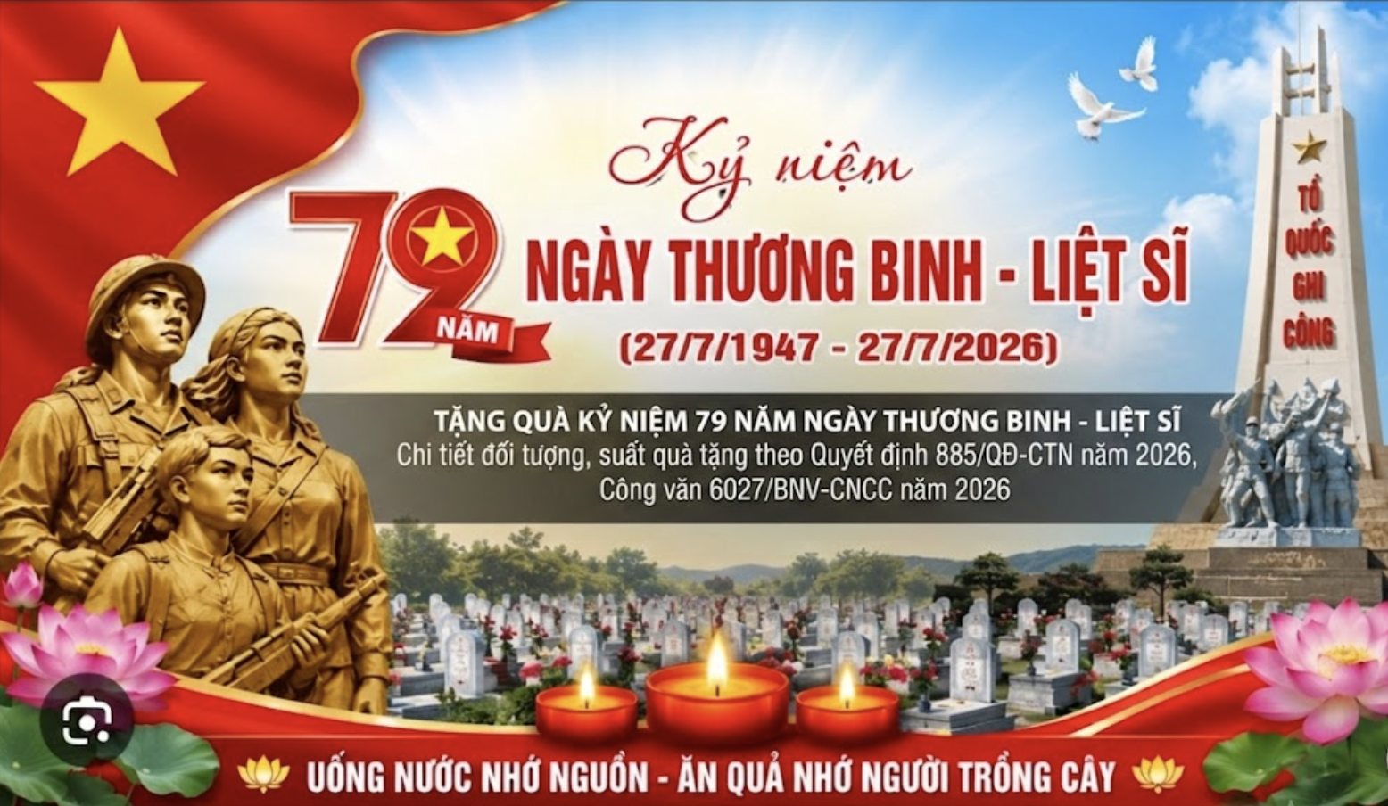 Quà tặng của Chủ tịch nước tri ân đối tượng chính sách nhân ngày Thương binh - Liệt sĩ 27/7
