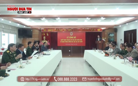 Thành lập hội Cựu chiến binh cơ quan Hội Luật Gia Việt Nam