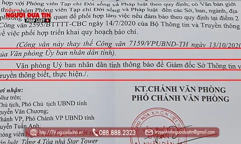 Văn phòng UBND tỉnh Hoà Bình tiếp thu, thay thế công văn bất lịch sự