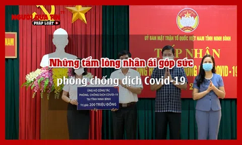 Những tấm lòng nhân ái góp sức phòng, chống dịch Covid-19