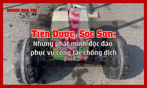 Nhiều sáng tạo trong phòng chống dịch ở xã Tiên Dược (Sóc Sơn, Hà Nội)