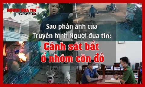 Sau phản ánh của truyền hình Người đưa tin: Cảnh sát bắt ổ nhóm côn đồ