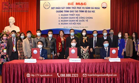Học viện Báo chí và  Tuyên truyền bế mạc đợt khảo sát chính thức phục vụ đánh giá ngoài 4 chương trình đào tạo đại học
