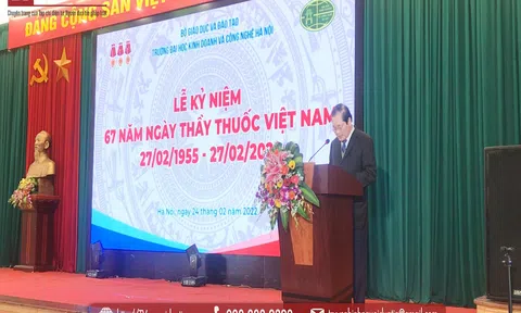 Đại học Kinh doanh và Công nghệ Hà Nội kỷ niệm 67 năm ngày Thầy thuốc Việt Nam