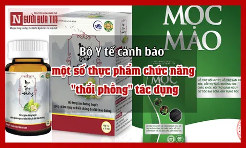 Bộ Y tế cảnh báo một số thực phẩm chức năng 'thổi phồng' tác dụng