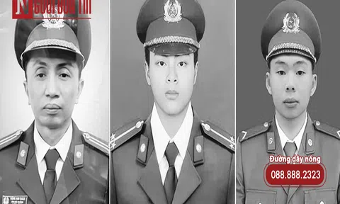 Đoàn Trung ương Hội Luật gia Việt Nam viếng 3 chiến sĩ cảnh sát hy sinh khi chữa cháy
