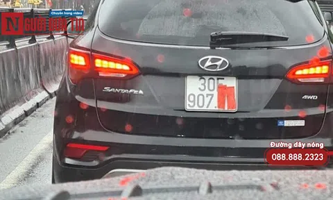 Hành vi 'đeo mặt nạ' cho biển số ô tô, xe máy sẽ bị phạt như thế nào?
