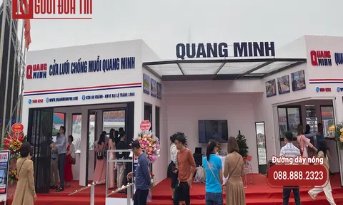 Ấn tượng với thương hiệu cửa lưới chống muỗi Quang Minh tại Triển lãm quốc tế