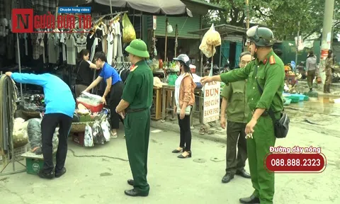 Phường Vĩnh Hưng (Hoàng Mai, Hà Nội) quyết tâm lập lại trật tự đô thị, trật tự công cộng