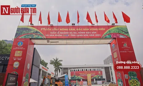 Livestream quảng bá na và nông sản Lạng Sơn tại 'Phiên chợ OCOP 4.0'