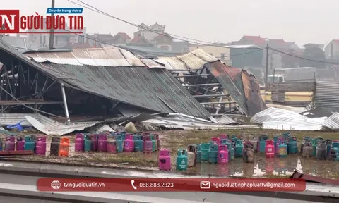 Vụ cháy nhà xưởng sang chiết gas trái phép ở Thường Tín, Hà Nội: Đã có người tử vong