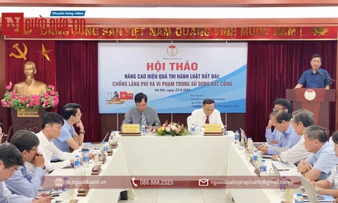 Hội thảo "Chống lãng phí và vi phạm trong sử dụng đất công"