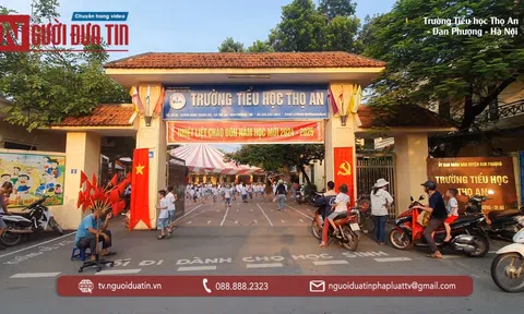 Chùm ảnh: Tiểu học Thọ An (Hà Nội) nhiều năm đạt thành tích xuất sắc