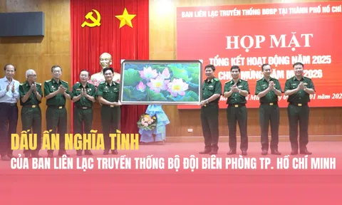 Dấu ấn nghĩa tình của Ban Liên lạc truyền thống Bộ đội Biên phòng TP. Hồ Chí Minh