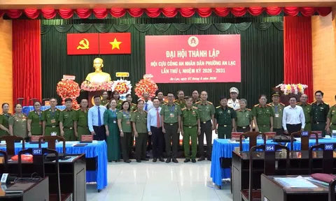 Hội Cựu Công an nhân dân phường An Lạc tổ chức Đại hội lần thứ I