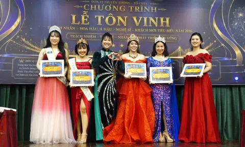 Tôn vinh những doanh nhân, nghệ sĩ nhân ái 2026