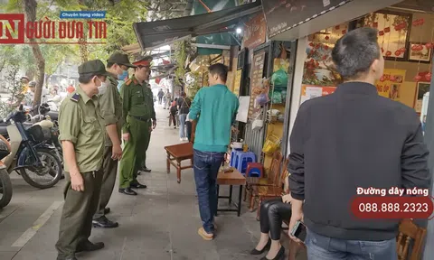 Quận Hoàn Kiếm xử phạt hơn 600 triệu đồng, tạm giữ hàng chục phương tiện trong chiến dịch “đòi” lại vỉa hè