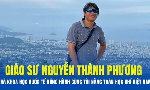 Giáo sư Nguyễn Thành Phương – Nhà khoa học quốc tế đồng hành cùng tài năng toán học nhí Việt Nam