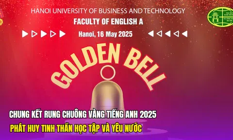 Chung kết Rung Chuông Vàng Tiếng Anh 2025: Phát huy tinh thần học tập và yêu nước