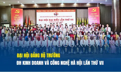 Đại hội Đảng bộ Trường ĐH Kinh doanh và Công nghệ Hà Nội lần thứ VII: Phát huy truyền thống, đổi mới, sáng tạo