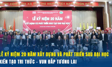 Hành trình 20 năm xây dựng và phát triển đào tạo sau đại học của Trường Đại học Kinh doanh và Công nghệ Hà Nội