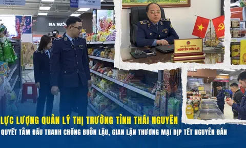 Lực lượng Quản lý thị trường tỉnh Thái Nguyên với quyết tâm đấu tranh chống buôn lậu, gian lận thương mại dịp Tết Nguyên đán