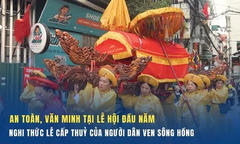 An toàn, văn minh tại lễ hội Đình, Chùa Nam Dư Thượng (Hà Nội)