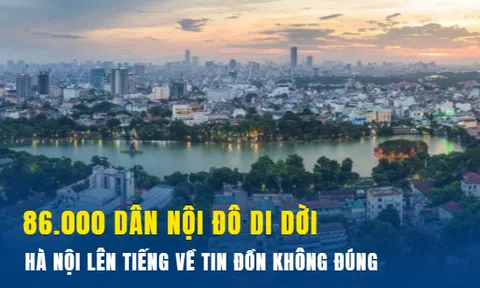 Hà Nội lên tiếng về tin đồn di dời 860.000 người dân nội đô