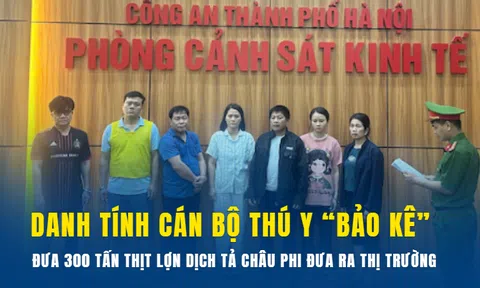 Danh tính cán bộ thú y "bảo kê" đưa 300 tấn thịt lợn dịch tả châu Phi ra thị trường