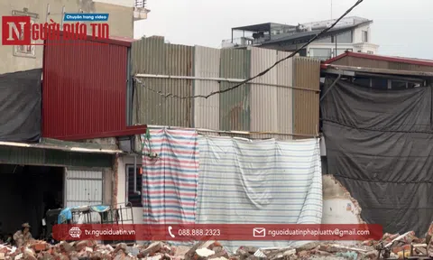 Dự án mở rộng đường Tam Trinh (TP Hà Nội): Loạt nhà “thay áo mới”, sẵn sàng kinh doanh, ổn định cuộc sống