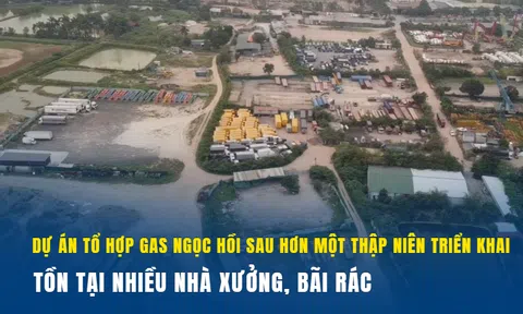 Dự án tổ hợp ga Ngọc Hồi sau hơn một thập niên chậm triển khai: Xuất hiện nhiều nhà xưởng, bãi rác