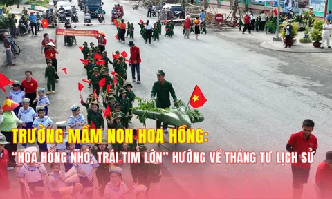 “Hoa hồng nhỏ, trái tim lớn” trong tháng Tư lịch sử