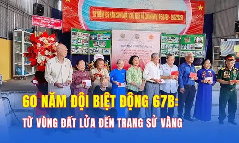 60 năm Đội biệt động 67B: Từ vùng đất lửa đến trang sử vàng