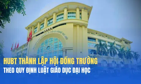 HUBT thành lập Hội đồng trường theo quy định Luật Giáo dục đại học