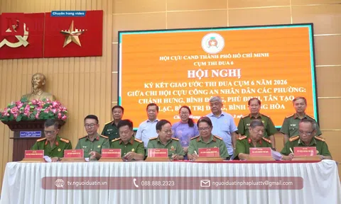 TP. Hồ Chí Minh: Phát huy vai trò Cựu Công an nhân dân trong bảo đảm an ninh trật tự ở cơ sở