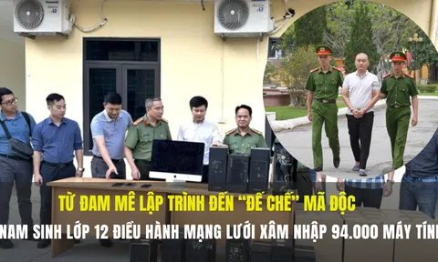 Từ đam mê lập trình đến “đế chế” mã độc: Nam sinh lớp 12 điều hành mạng lưới xâm nhập 94.000 máy tính