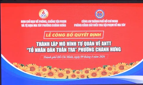 TP.HCM: Phường Chánh Hưng quyết tâm xây dựng địa bàn không ma túy