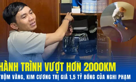 Hành trình vượt hơn 2.000km gây án của tên trộm vàng, kim cương trị giá 1,5 tỷ đồng