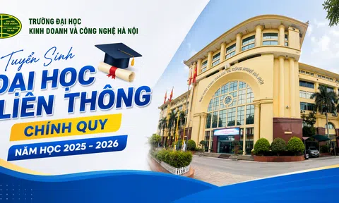 Trường Đại học Kinh doanh và Công nghệ Hà Nội tuyển sinh đại học liên thông chính quy năm học 2025 – 2026
