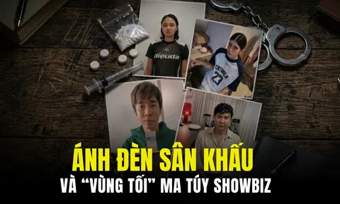 Ánh đèn sân khấu và "vùng tối" ma tuý showbiz