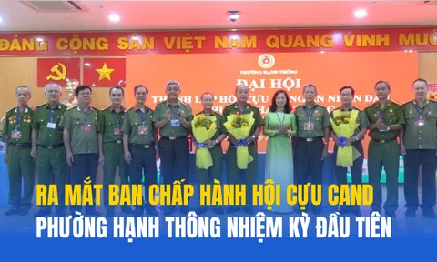 TP Hồ Chí Minh: Ra mắt Ban Chấp hành Hội Cựu CAND phường Hạnh Thông nhiệm kỳ đầu tiên