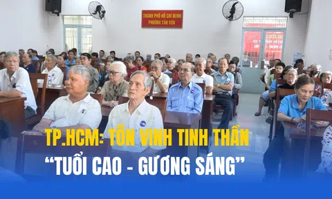 Phường Tân Sơn, TP HCM: Họp mặt kỷ niệm 85 năm Ngày truyền thống người cao tuổi Việt Nam