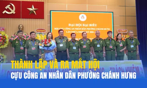 Đại hội lần thứ I Hội Cựu Công an nhân dân phường Chánh Hưng, TP HCM