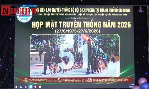 Họp mặt truyền thống Ngành Huấn luyện và Sử dụng chó nghiệp vụ Biên phòng: Gìn giữ nghĩa tình đồng đội, tiếp nối truyền thống