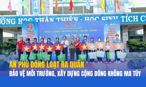 Phường An Phú (TP HCM): Đồng loạt ra quân bảo vệ môi trường, xây dựng cộng đồng không ma túy