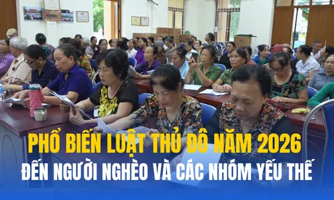 Hội Bảo trợ tư pháp cho người nghèo thành phố Hà Nội phổ biến Luật Thủ đô cho người dân ở xã Suối Hai