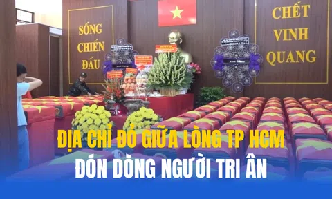 Địa chỉ đỏ giữa lòng Thành phố Hồ Chí Minh đón dòng người tri ân