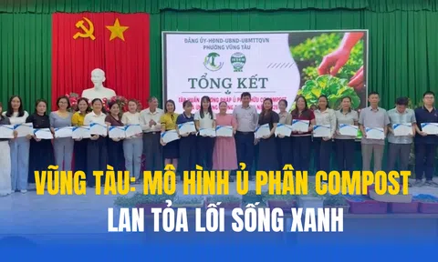 Vũng Tàu: Mô hình ủ phân compost lan tỏa lối sống xanh