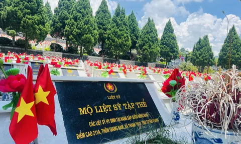 Nghĩa trang liệt sĩ Quốc gia Vị Xuyên - 'Địa chỉ đỏ' kết nối lòng yêu nước từ quá khứ đến hiện tại